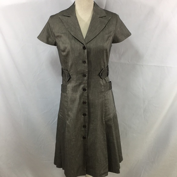 NWT Allure Noir beautifully tailored A-line dress - Picture 1 of 8